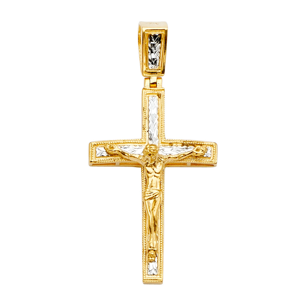 Fancy Crucifix Pendants - 14K GOLD - PT2184