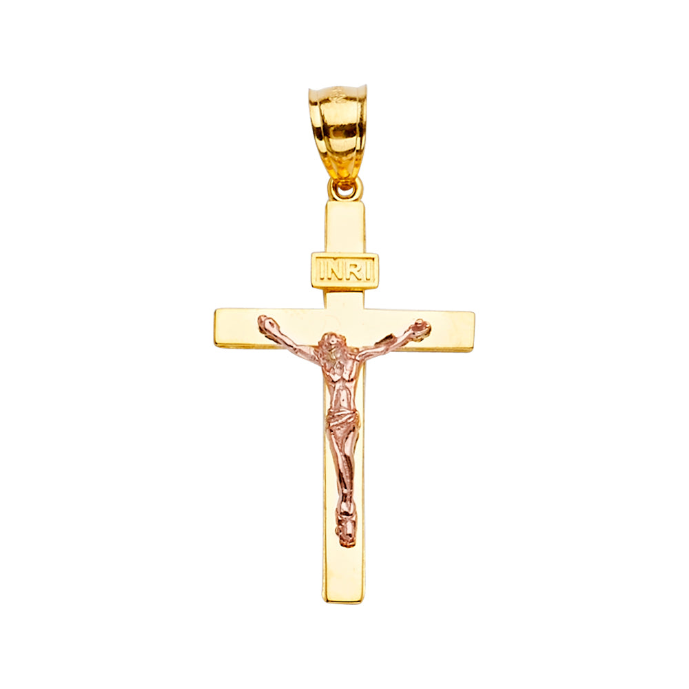 Fancy Crucifix Pendants - 14K GOLD - PT2193
