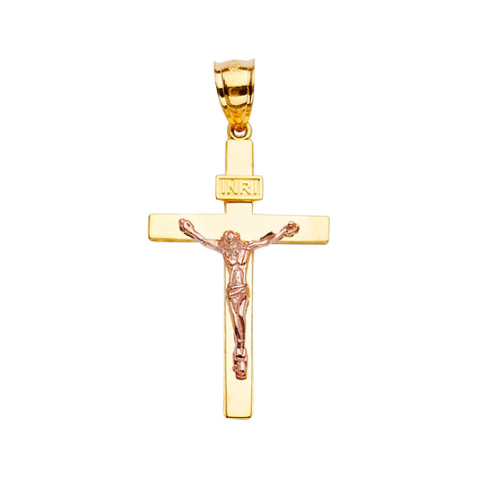 Fancy Crucifix Pendants - 14K GOLD - PT2193