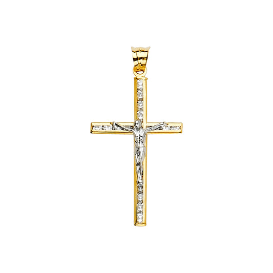 Fancy Crucifix Pendants - 14K GOLD - PT2197