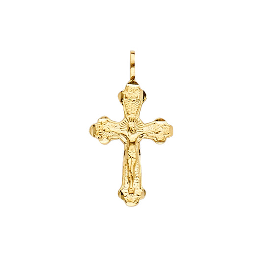 Fancy Crucifix Pendants - 14K GOLD - PT2200
