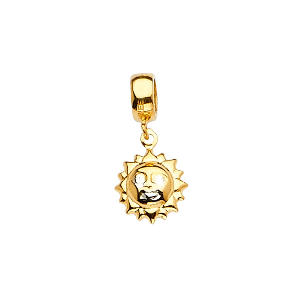 Hanging Pendants for Mix & Match Bracelets - 14K GOLD - PT2457