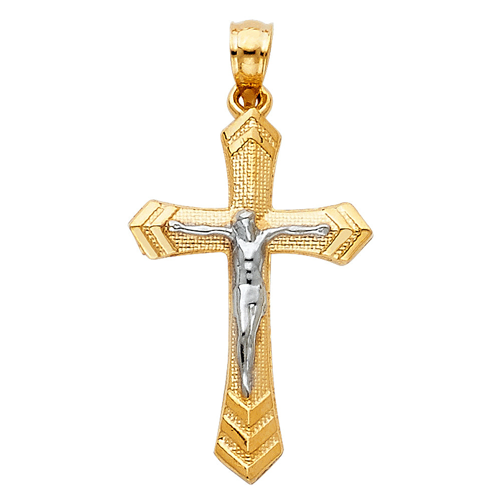 Crucifix Pendants - 14K GOLD - PT38