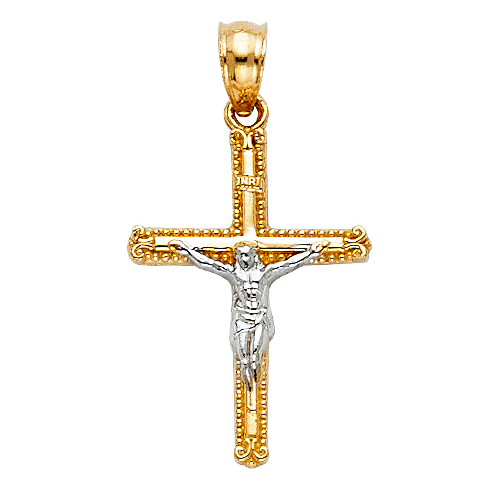 Crucifix Pendants - 14K GOLD - PT46