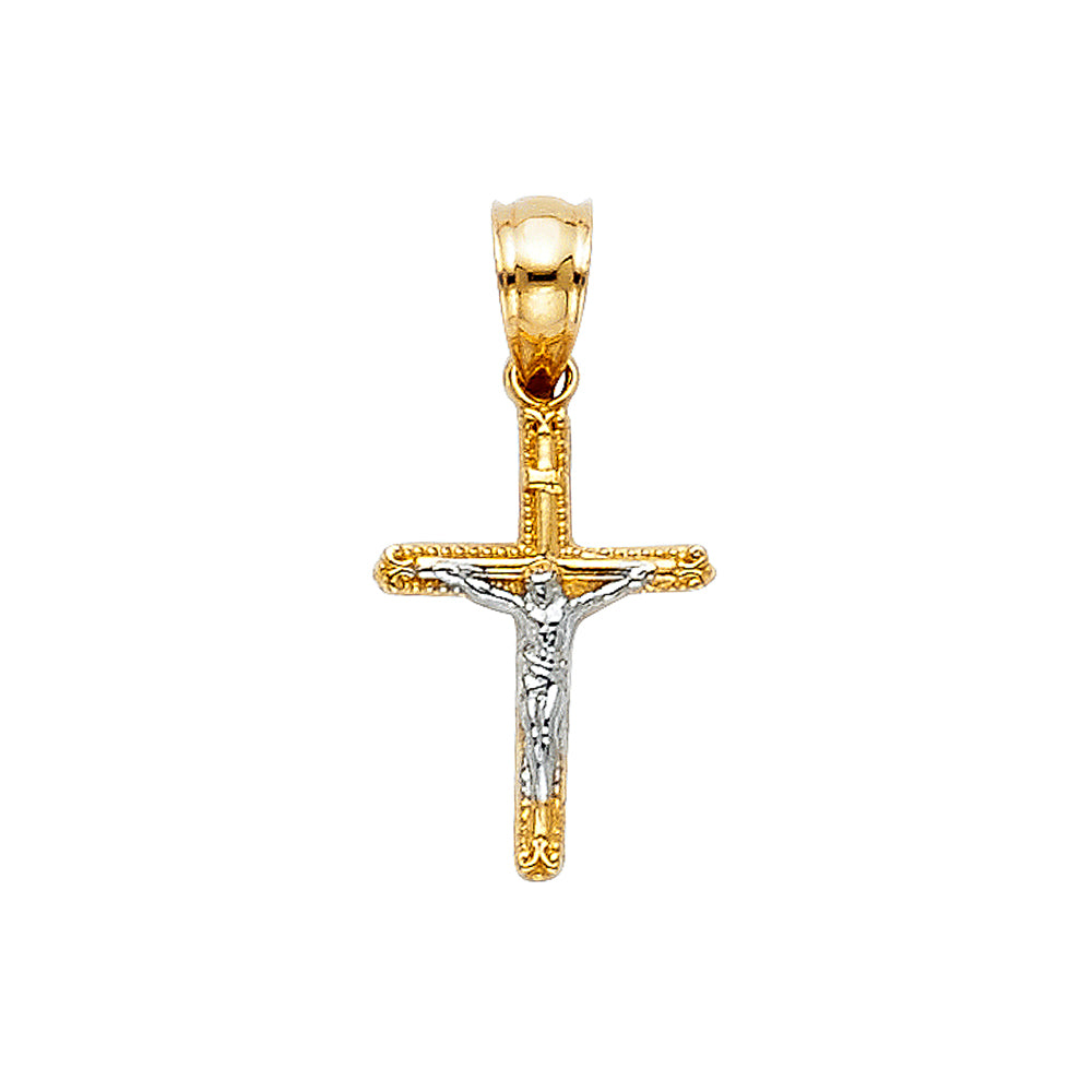 Crucifix Pendants - 14K GOLD - PT48