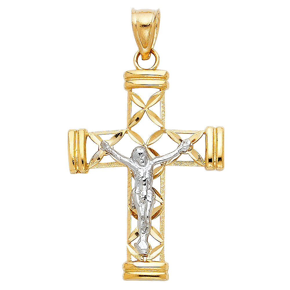 Crucifix Pendants - 14K GOLD - PT53
