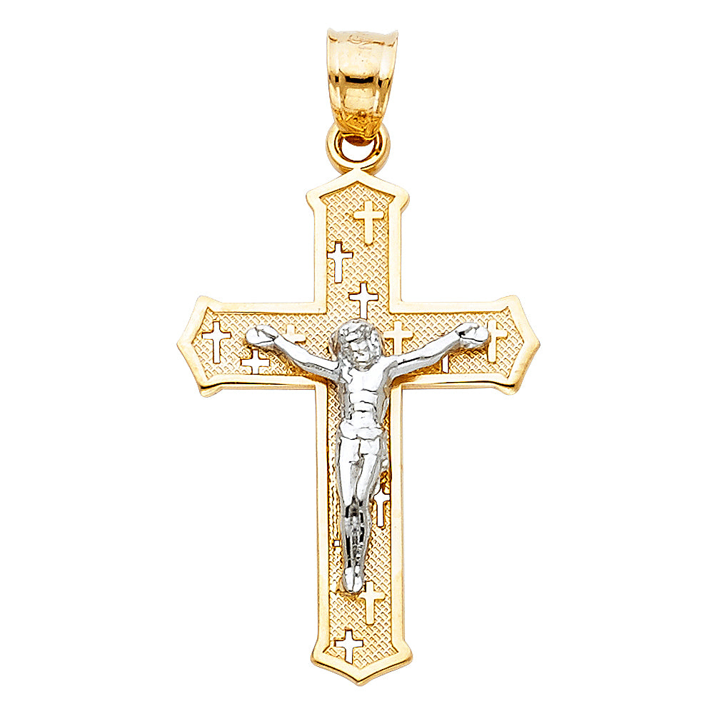 Crucifix Pendants - 14K GOLD - PT57