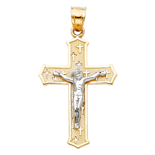 Crucifix Pendants - 14K GOLD - PT57