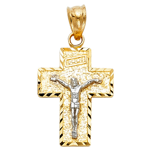 Crucifix Pendants - 14K GOLD - PT81W