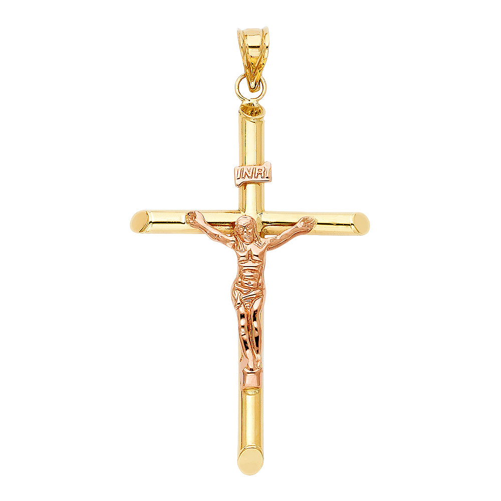 Crucifix Pendants - 14K GOLD - PT853