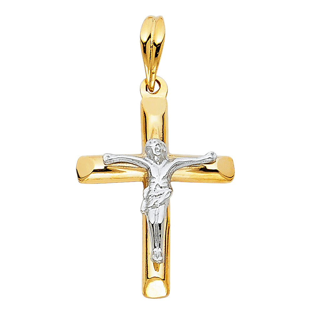 Crucifix Pendants - 14K GOLD - PT858