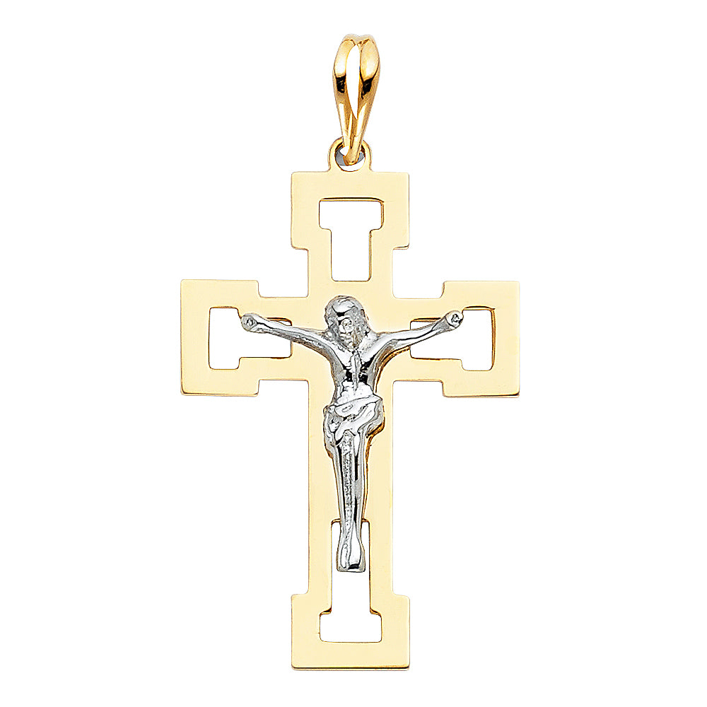 Crucifix Pendants - 14K GOLD - PT865