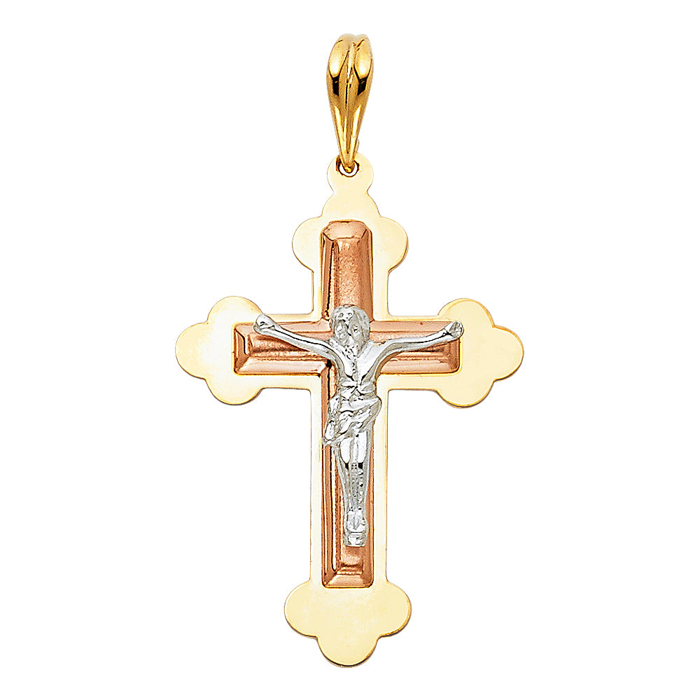 Crucifix Pendants - 14K GOLD - PT869