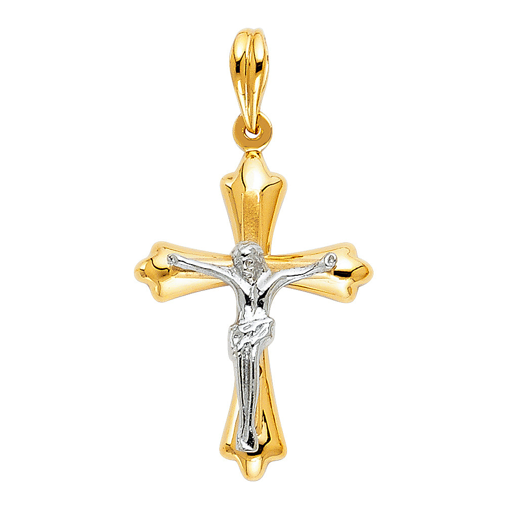 Crucifix Pendants - 14K GOLD - PT870