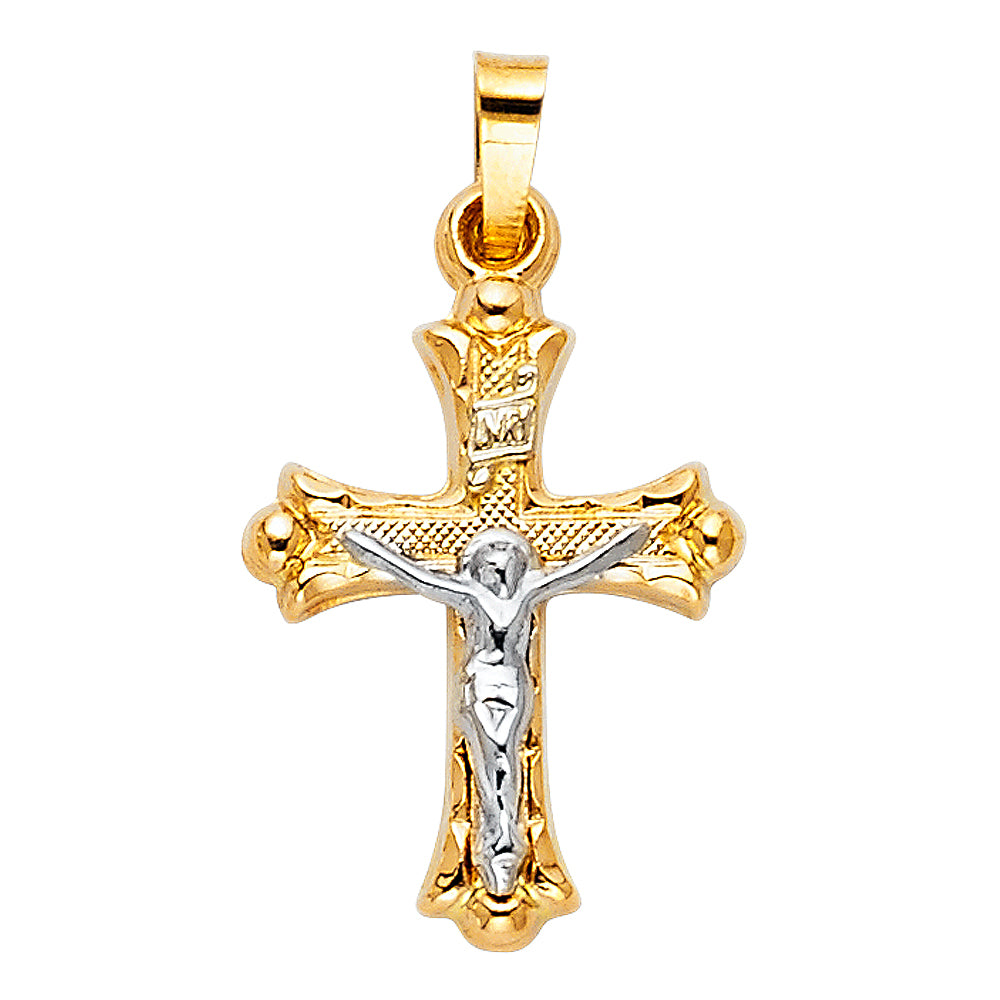 Crucifix Pendants - 14K GOLD - PT874