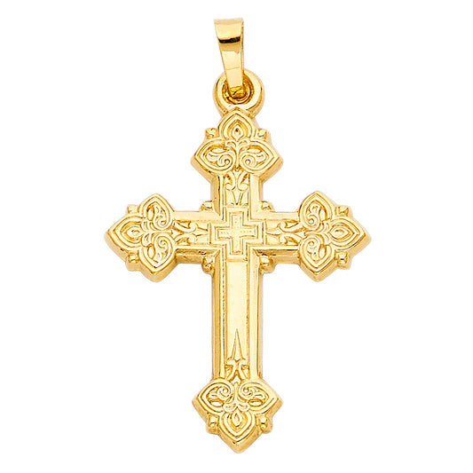 Cross Pendants - 14K GOLD - PT883
