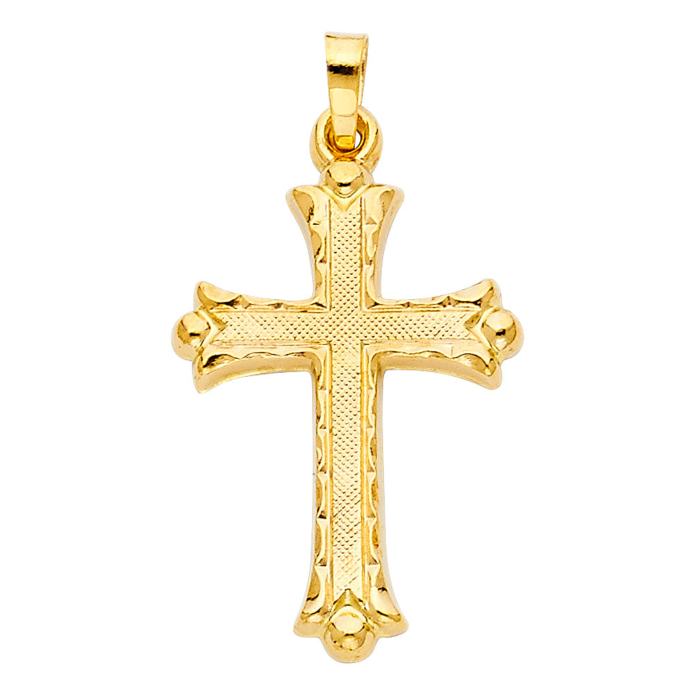 Cross Pendants - 14K GOLD - PT885