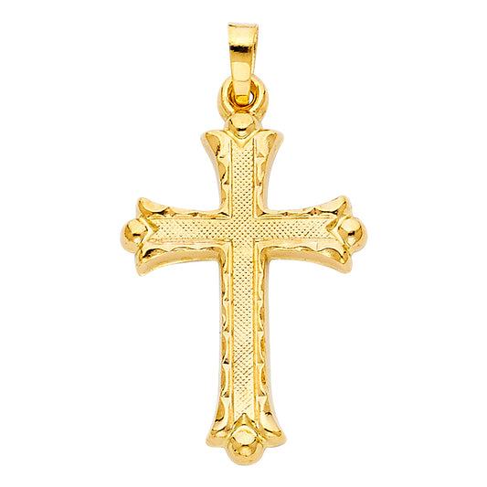 Cross Pendants - 14K GOLD - PT885
