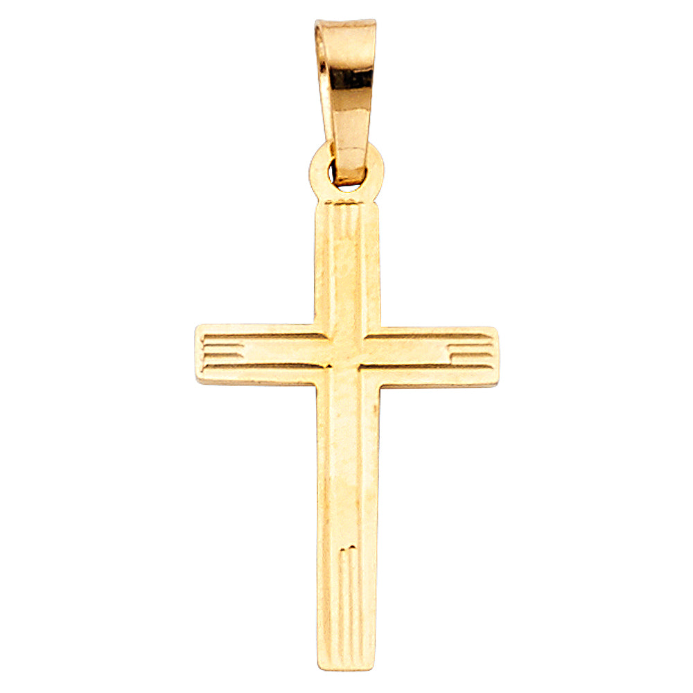 Cross Pendants - 14K GOLD - PT895