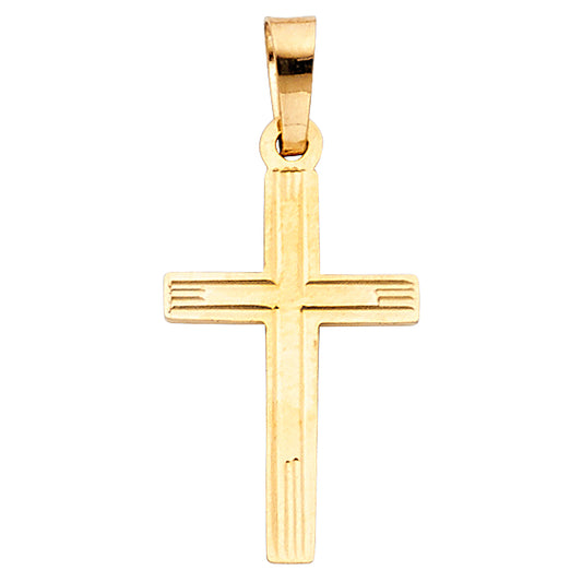 Cross Pendants - 14K GOLD - PT895