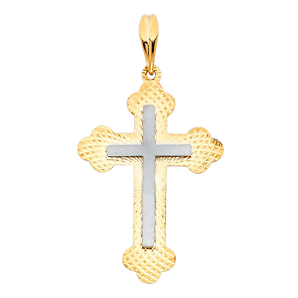 Cross Pendants - 14K GOLD - PT908