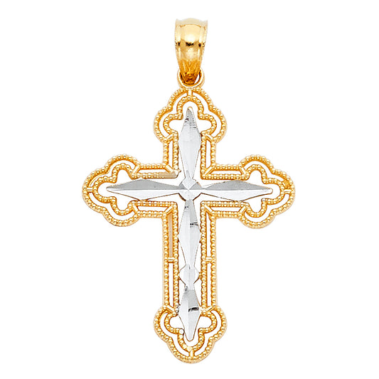 Cross Pendants - 14K GOLD - PT918