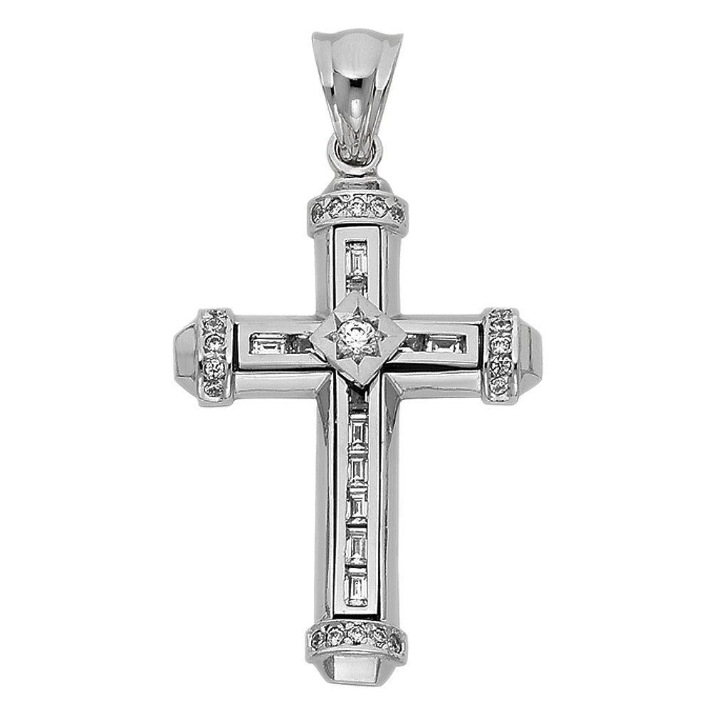 Crucifix Pendants - 14K GOLD - PT943