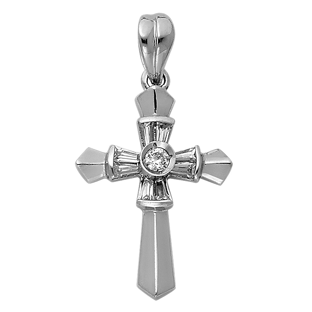 Crucifix Pendants - 14K GOLD - PT964