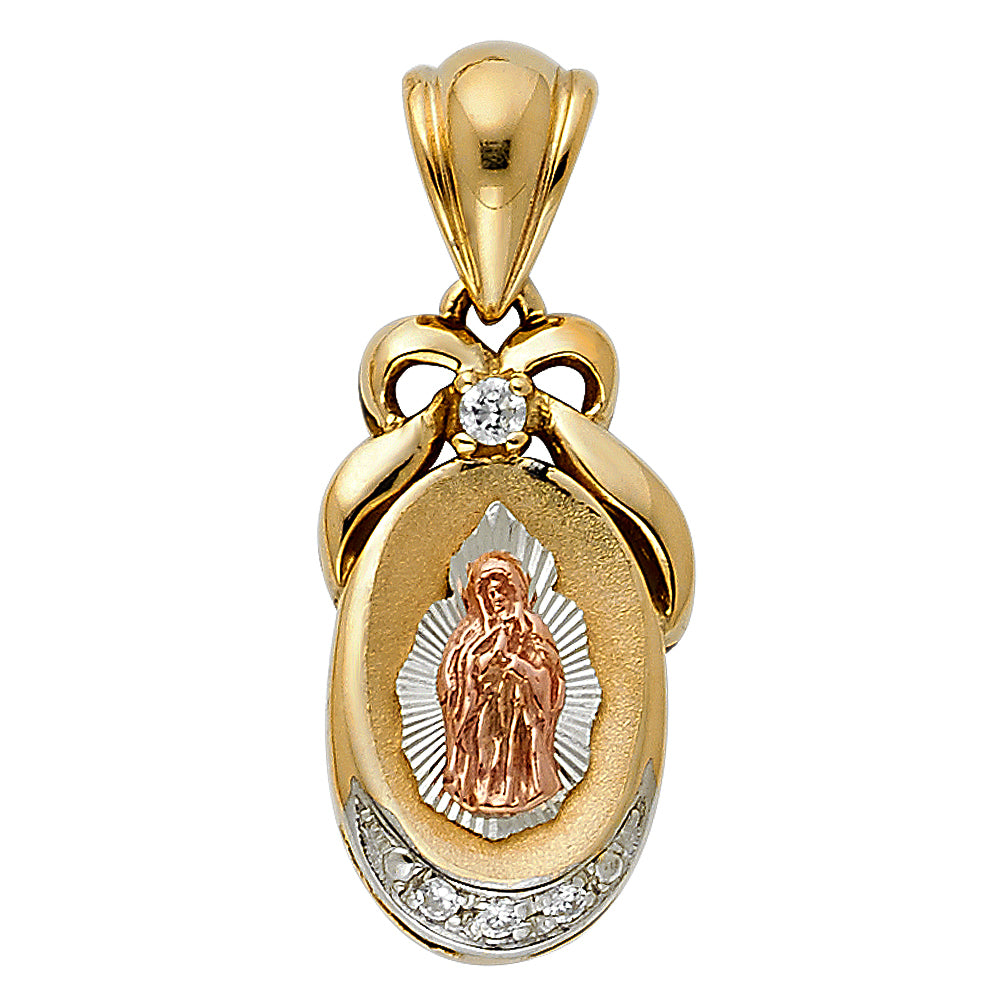 Crucifix Pendants - 14K GOLD - PT972