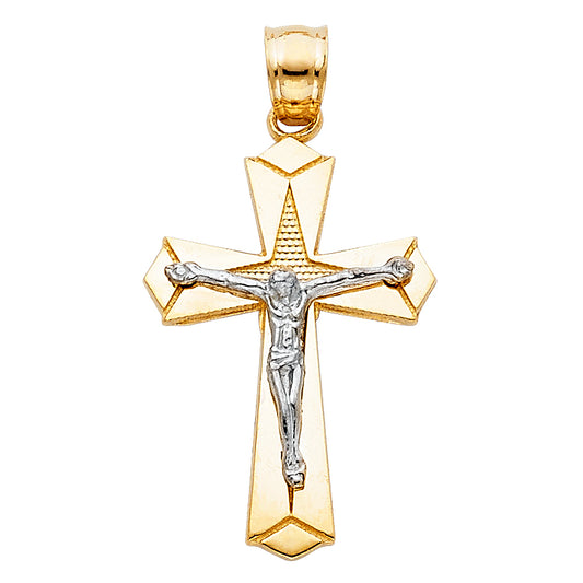 Crucifix Pendants - 14K GOLD - PT981