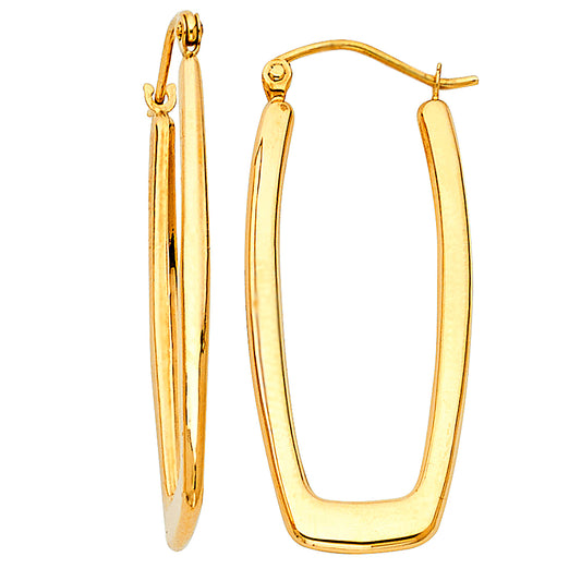 Hanging Earrings - 14K Gold - ER11