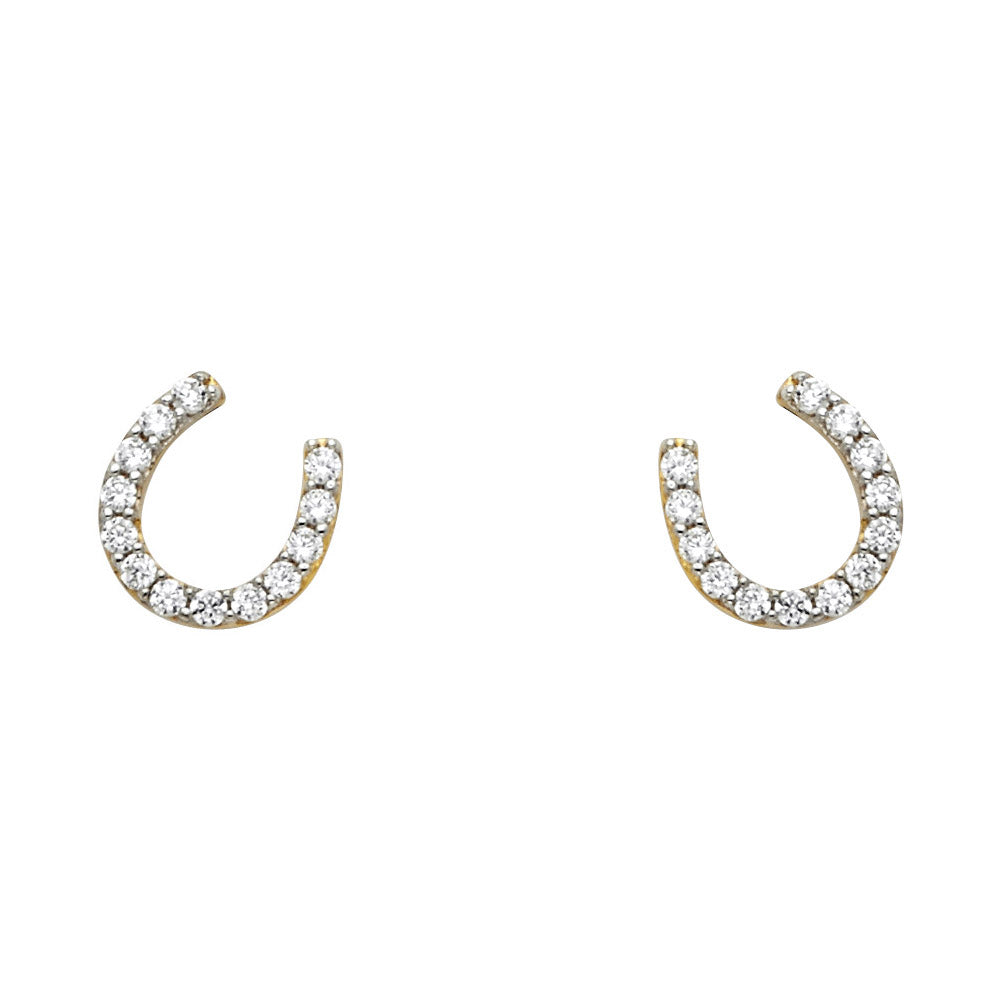 Assorted Earrings with Push Back - 14K Gold - ER1176