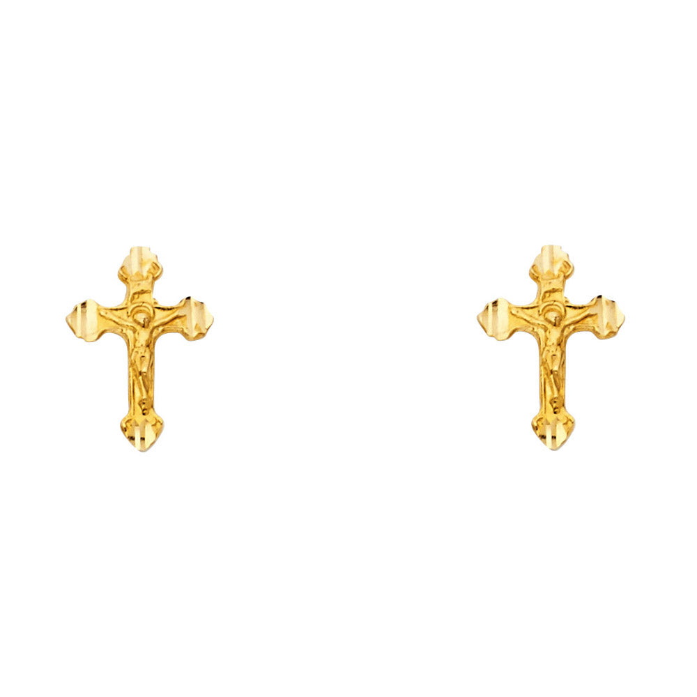 Assorted Earrings with Push Back - 14K Gold - ER1197