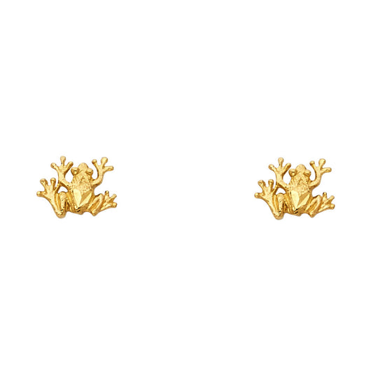 Assorted Earrings with Push Back - 14K Gold - ER1203