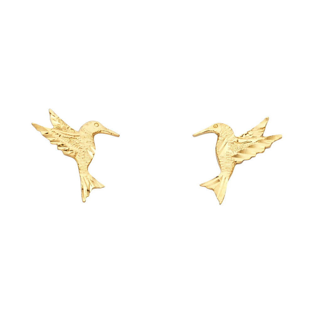 Assorted Earrings with Push Back - 14K Gold - ER1208