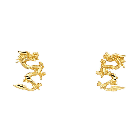 Assorted Earrings with Push Back - 14K Gold - ER1210
