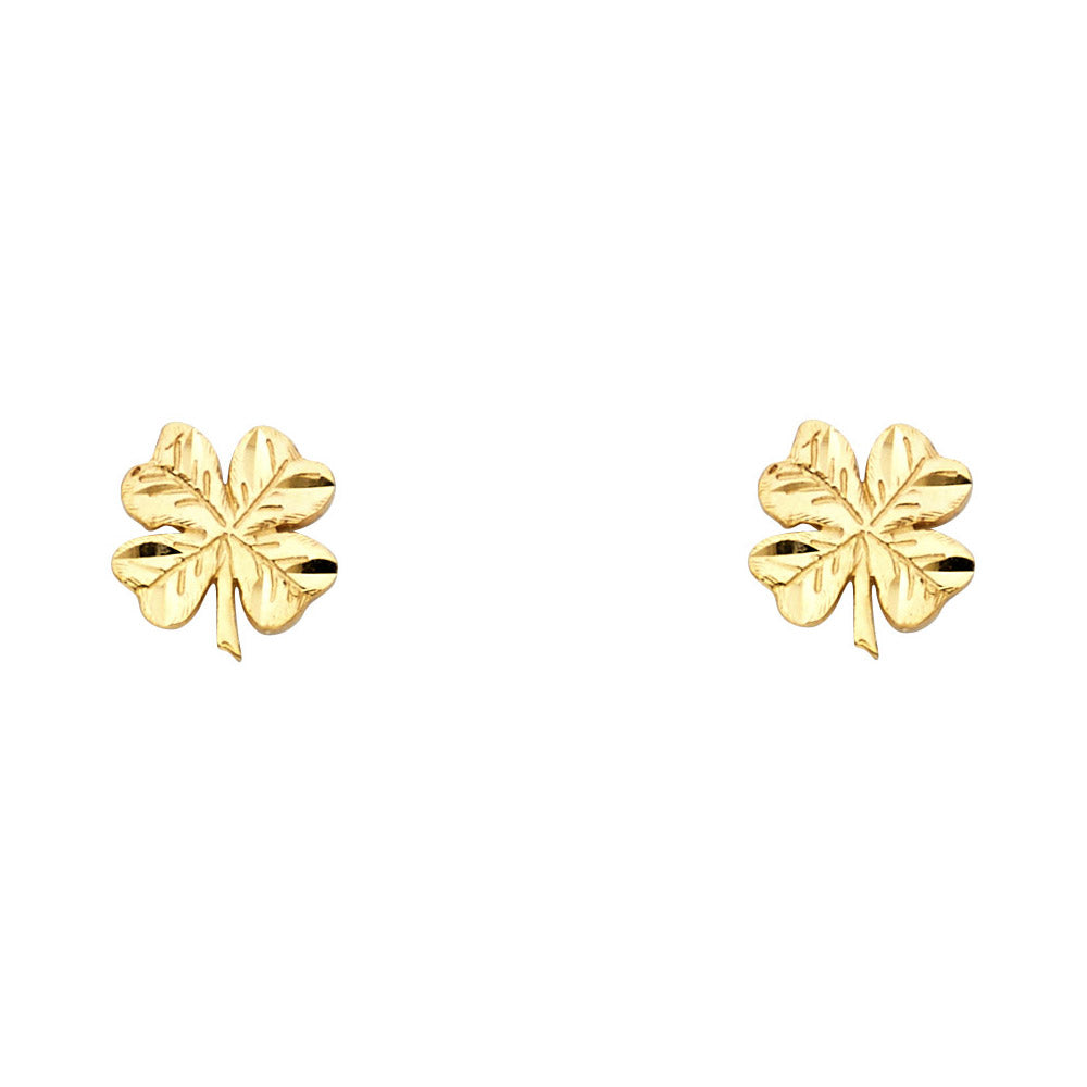 Assorted Earrings with Push Back - 14K Gold - ER1213