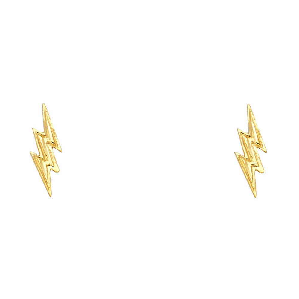 Assorted Earrings with Push Back - 14K Gold - ER1221