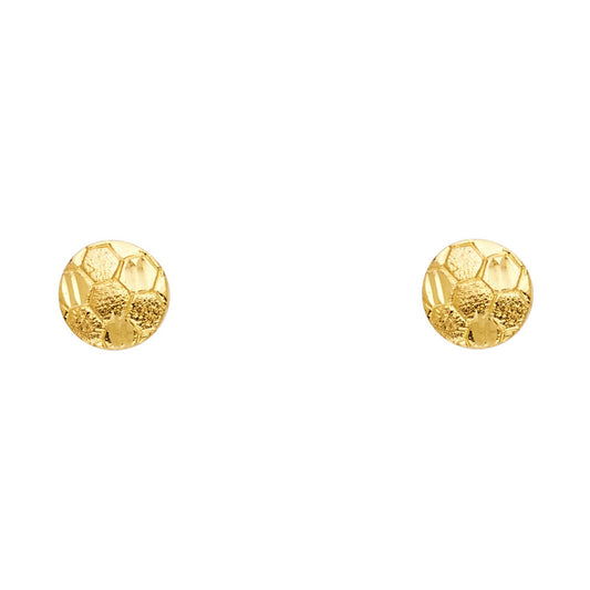 Assorted Earrings with Push Back - 14K Gold - ER1223