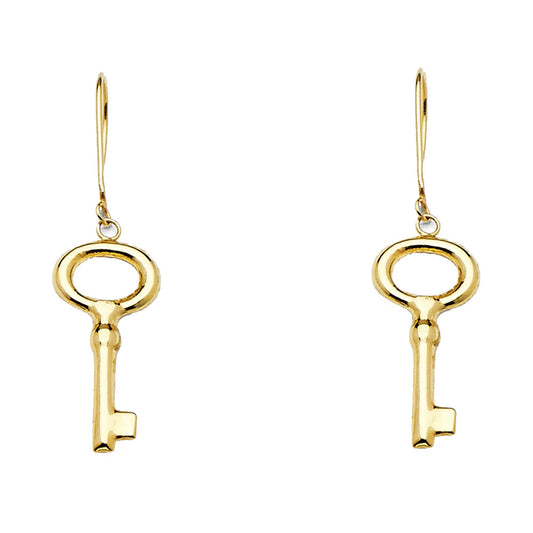 Hanging Earrings - 14K Gold - ER1245
