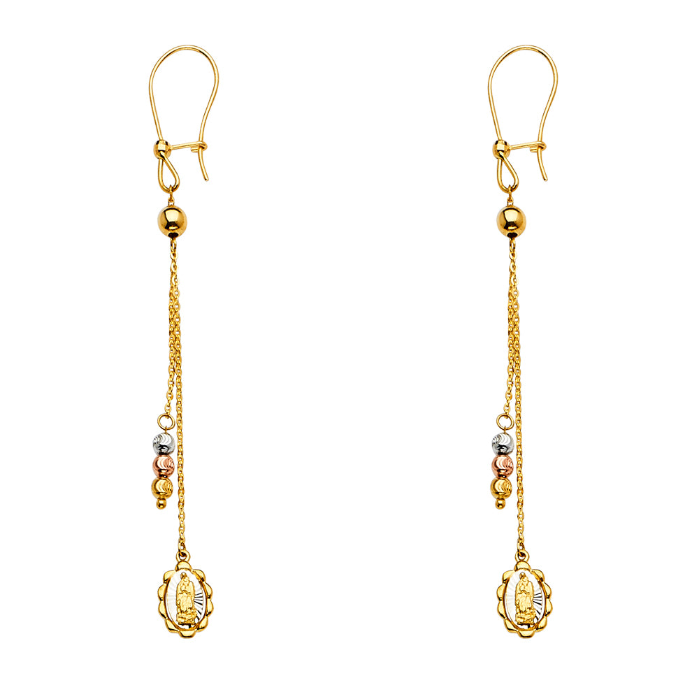 Hanging Earrings - 14K Gold - ER1397