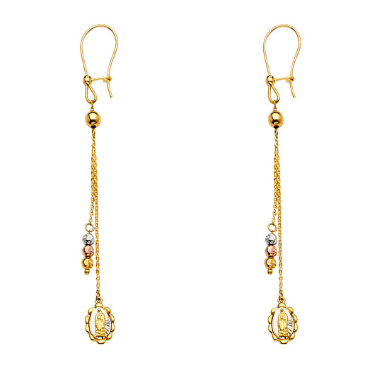 Hanging Earrings - 14K Gold - ER1397