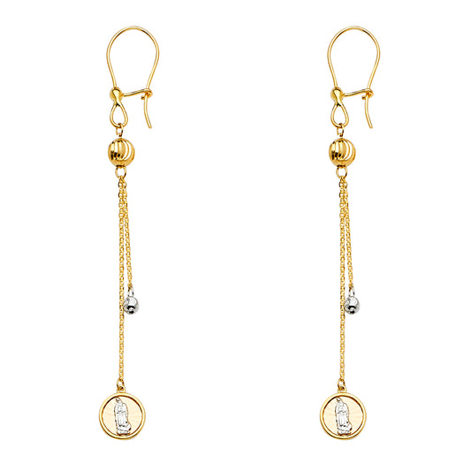 Hanging Earrings - 14K Gold - ER1402