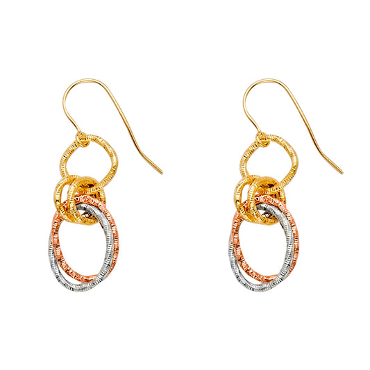 Hanging Earrings - 14K Gold - ER1567