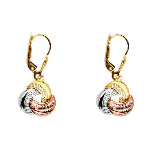 Hanging Earrings - 14K Gold - ER1568