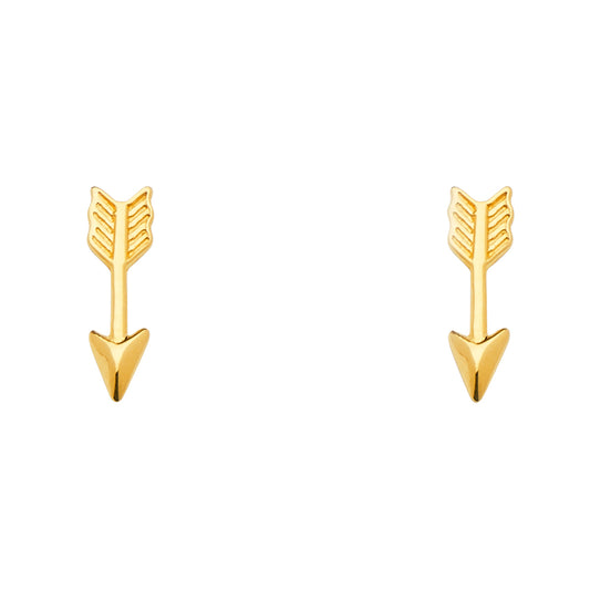 Assorted Earrings with Push Back - 14K Gold - ER1650