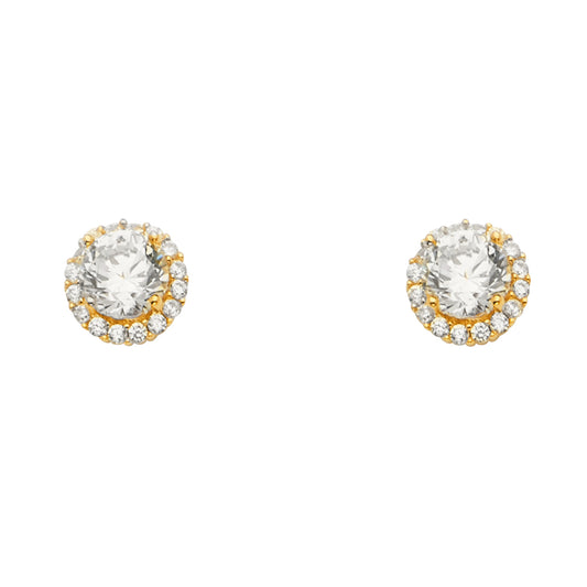 Assorted Earrings with Push Back - 14K Gold - ER1657