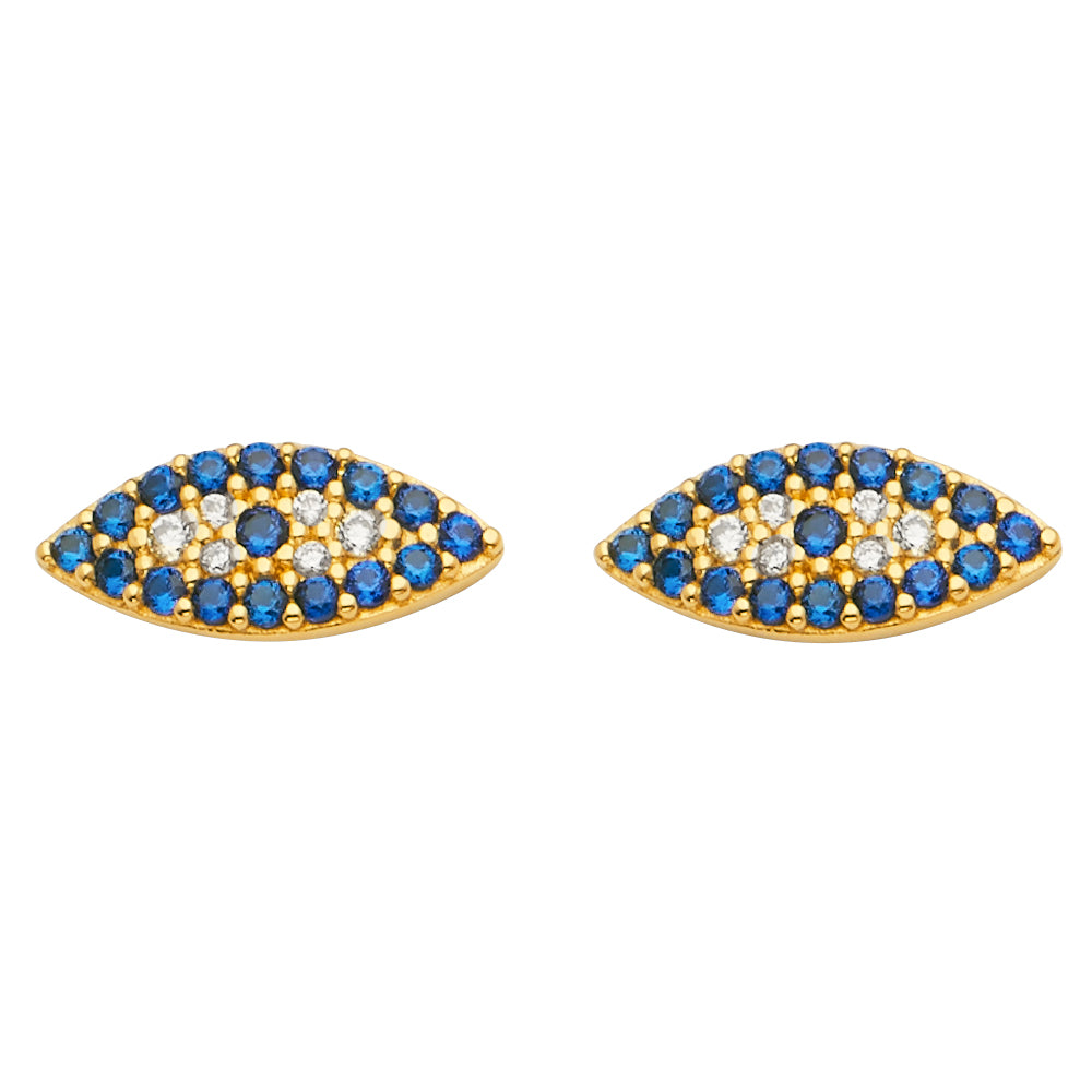 Assorted Earrings with Push Back - 14K Gold - ER1661