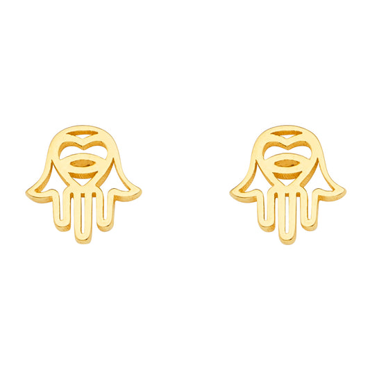 Assorted Earrings with Push Back - 14K Gold - ER1662