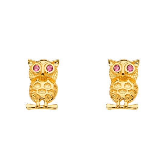 Assorted Earrings with Push Back - 14K Gold - ER1667